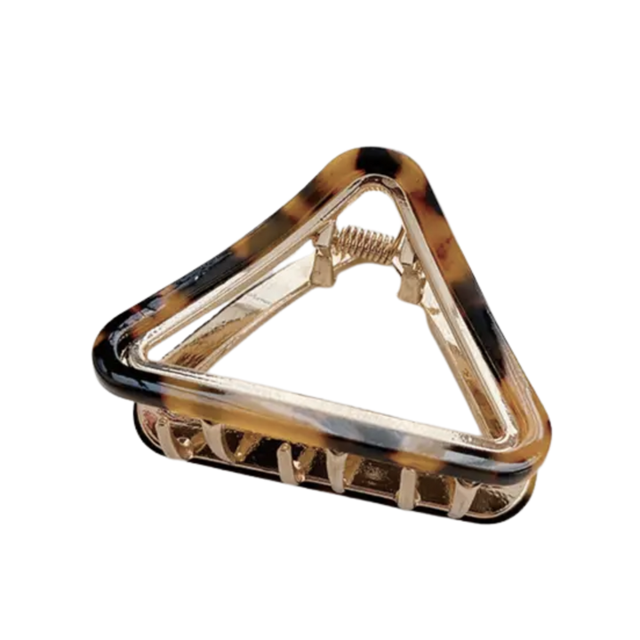 Triangle Gold Adorable Hair Clip (DAYA)