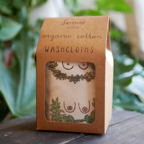 Breast Wreath Wash Cloths Set