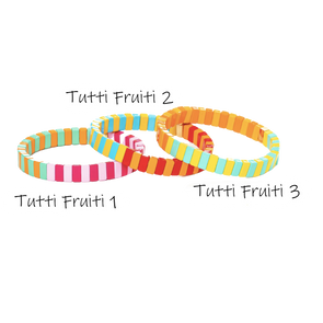 Tutti Fruiti Tile Bracelets