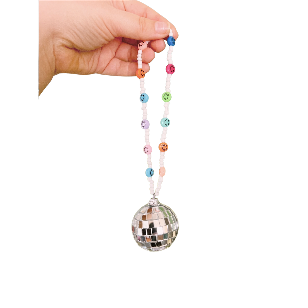 All Smiles Disco Car Charm