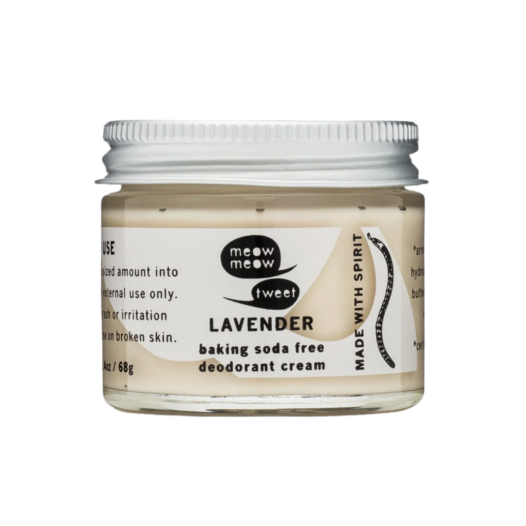 Lavender Baking Soda Free Deodorant Cream