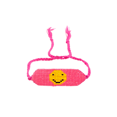Happy Face Kid's Adjustable Bracelet