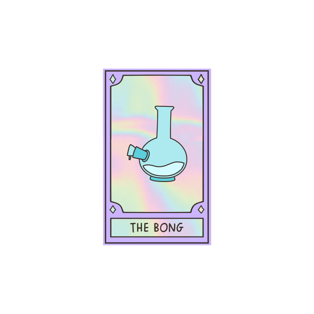 The Bong– Weed Tarot Vinyl Sticker