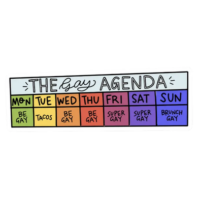 The Gay Agenda Magnet
