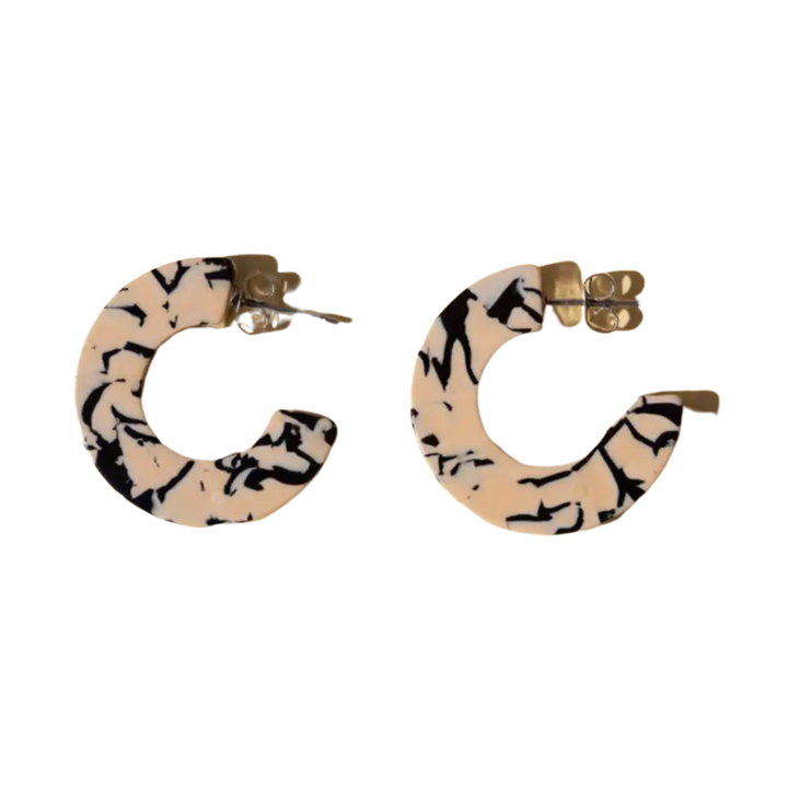 Ray Hoop Earrings