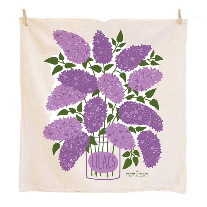 Lilac Dish Towel