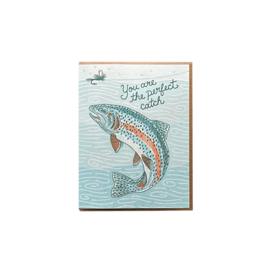Perfect Catch Greeting Card