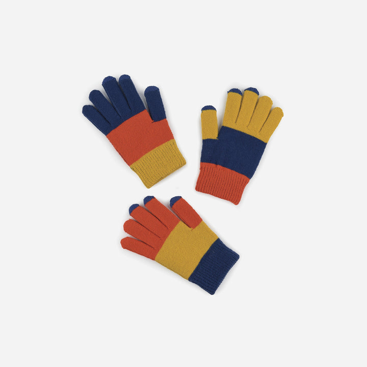 Kids Colorblock Pair and a Spare Gloves