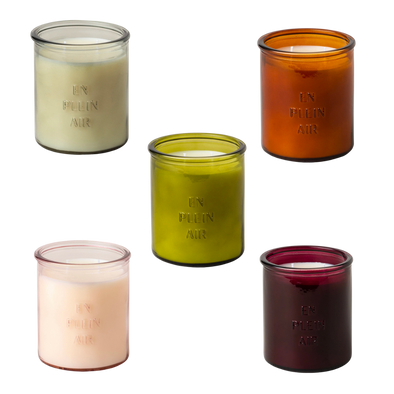 En Plein Air 10 oz Embossed Glass Candle