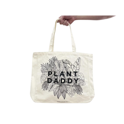 Plant Daddy Canvas Tote Bag