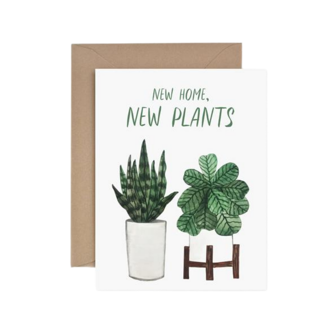 New Home, New Plants Card