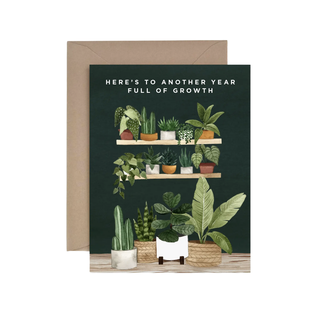 Full of Growth Birthday Card