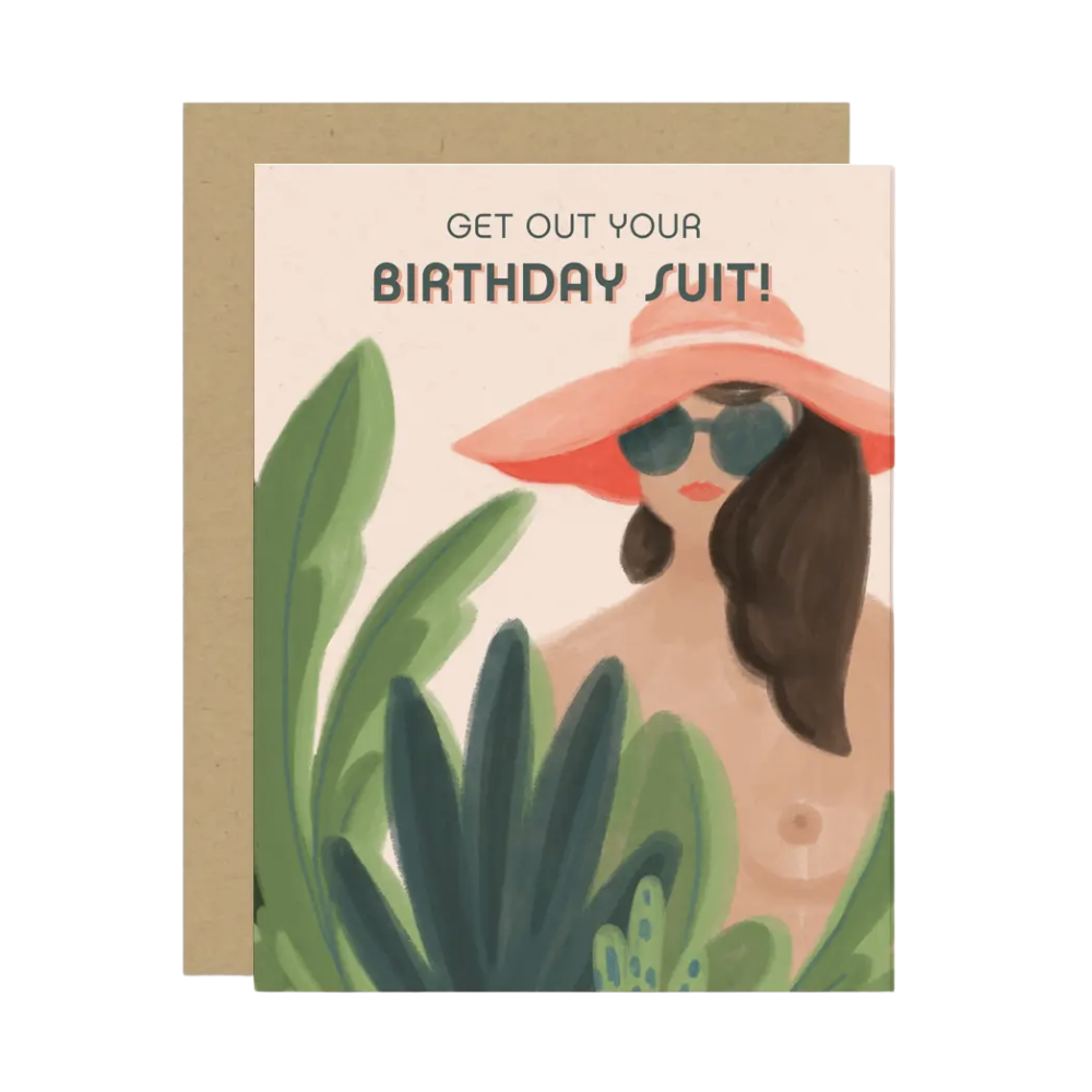 Birthday Suit Card