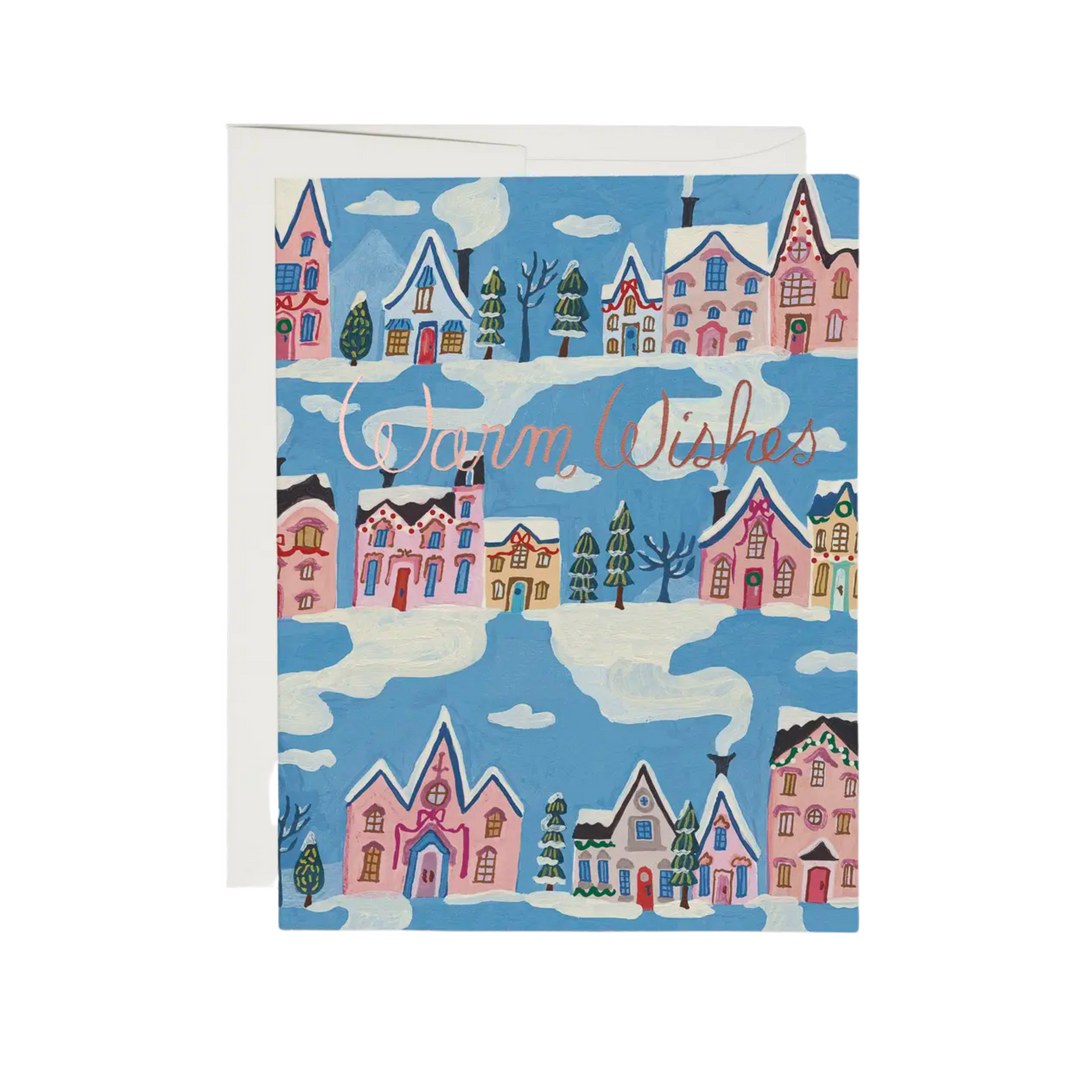 Little Pink Houses Holiday Card