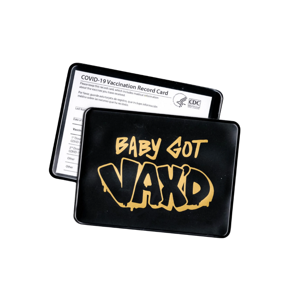 Baby Got Vax'd! Vaccination Card Holder