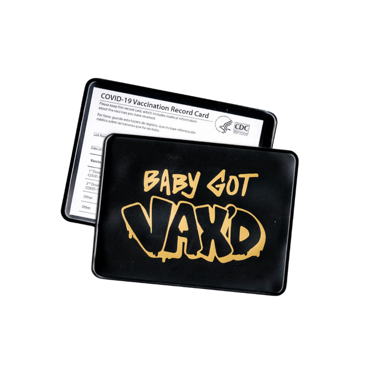 Baby Got Vax'd! Vaccination Card Holder