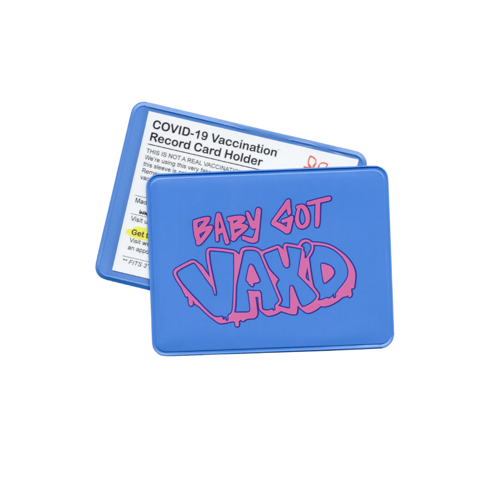Baby Got Vax'd! Vaccination Card Holder