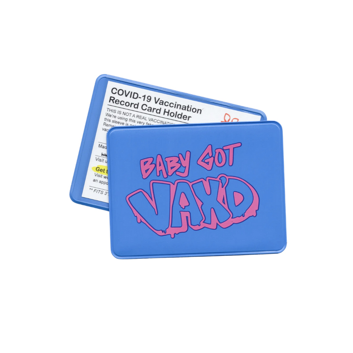 Baby Got Vax'd! Vaccination Card Holder