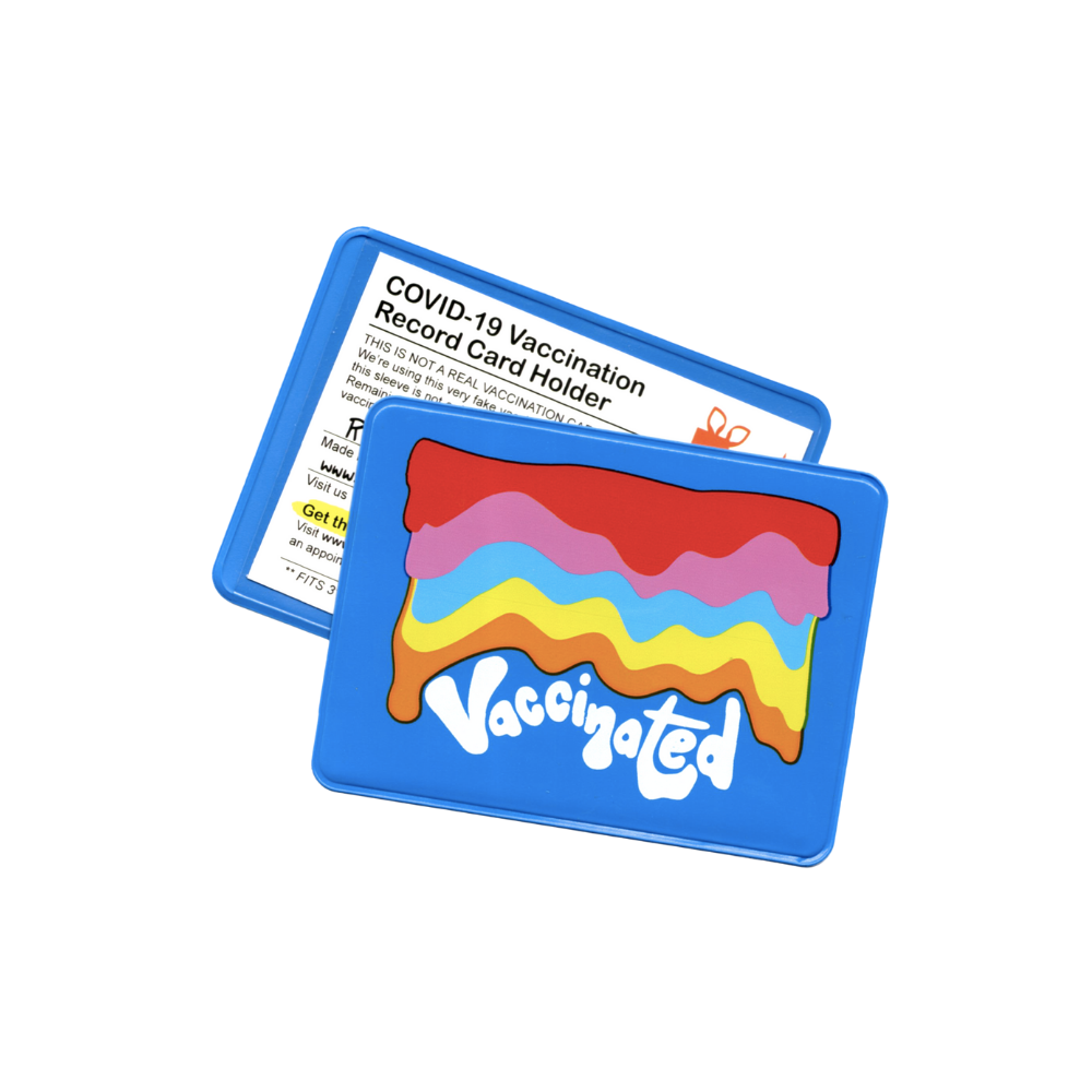 Groovy Vaccination Card Holder