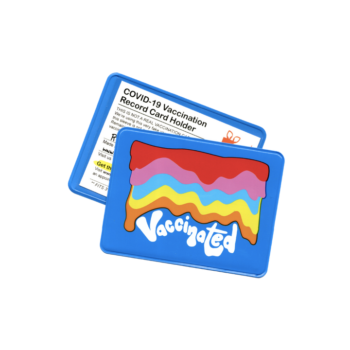 Groovy Vaccination Card Holder