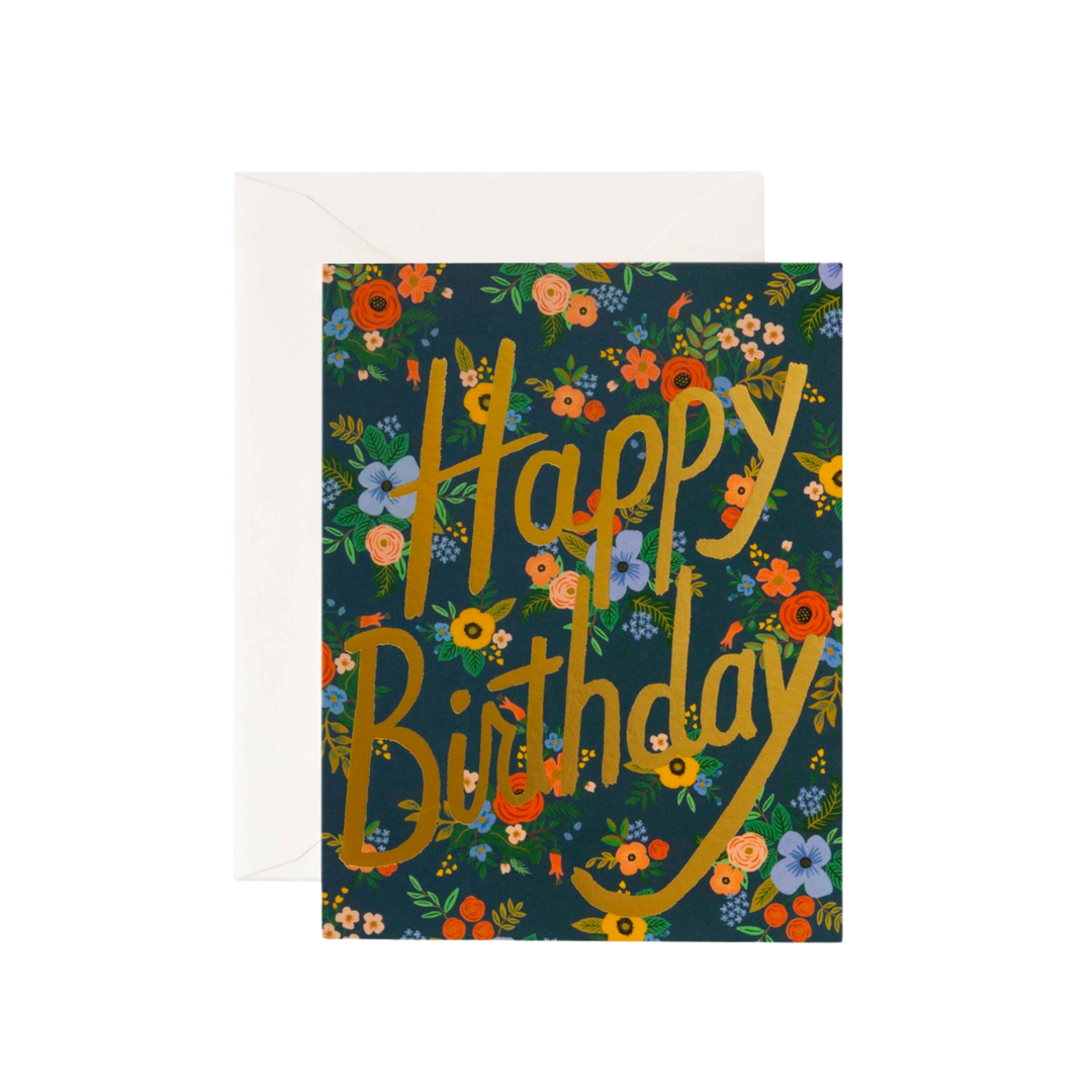 Garden Birthday Card