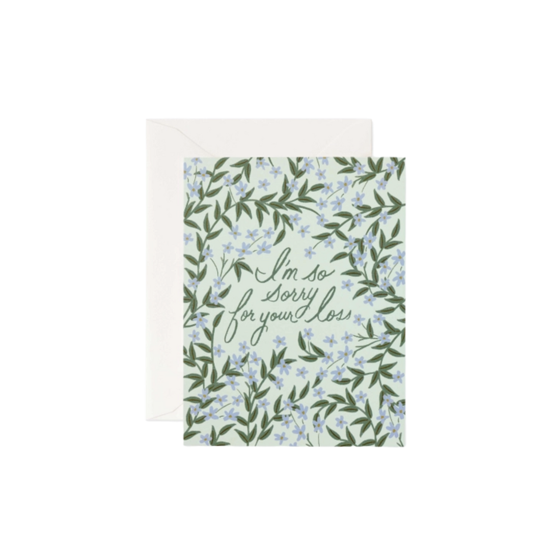 Laurel Sympathy Card