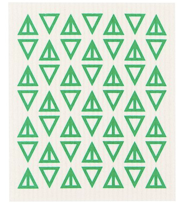 Greenbriar Triangles Swedish Dishcloth