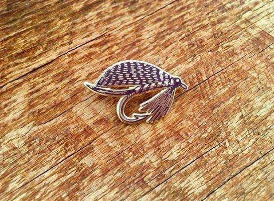 Fly Fishing - Enamel Pin