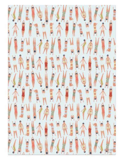 Swimmers Gift Wrap