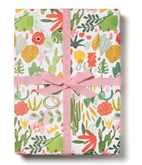 Succulent Garden Gift Wrap