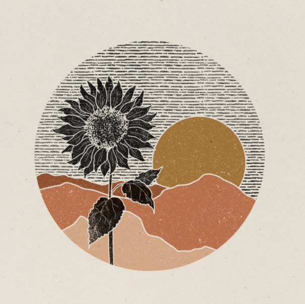 Live Like Flowers Art Print