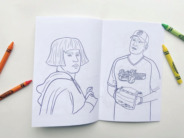 Schitt's Creek Coloring Book