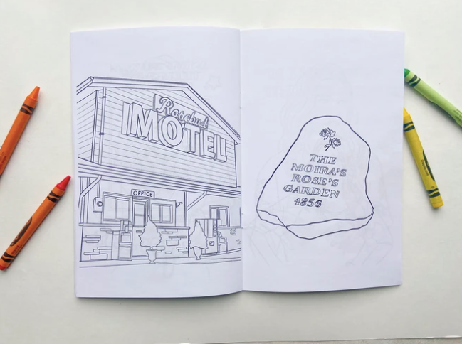 Schitt's Creek Coloring Book
