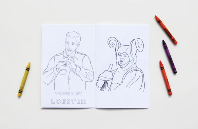 Friends Coloring Book
