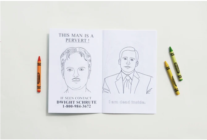 The Office Coloring Book