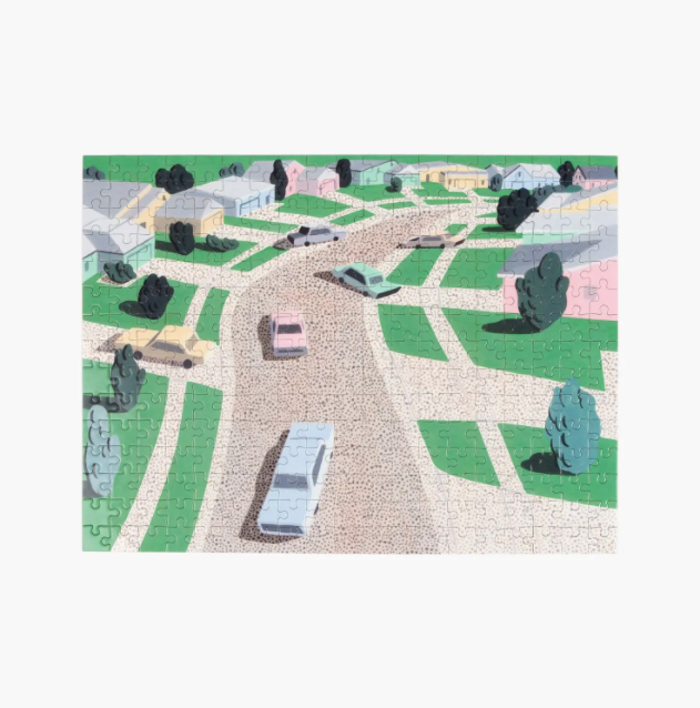 Pastel Suburbia Puzzle