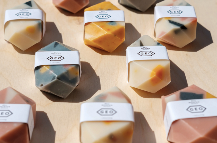 Terrazzo Inspired Mini Gem Soaps