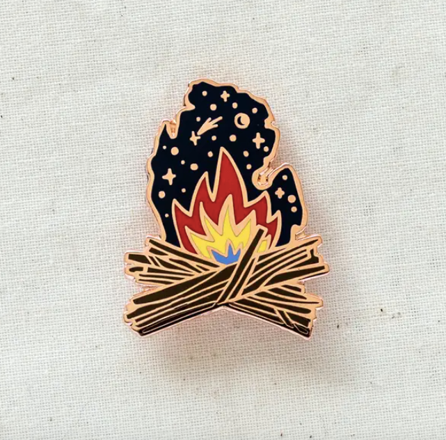 Michigan Enamel Pin