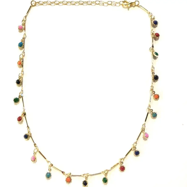 Fiesta Charm Choker