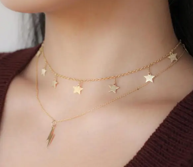 Golden All Star Choker