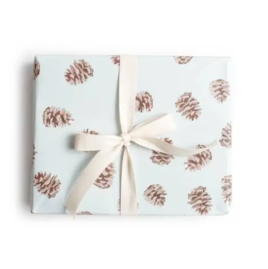 Pinecone Gift Wrap