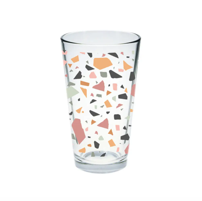 Terrazzo Pint Glass