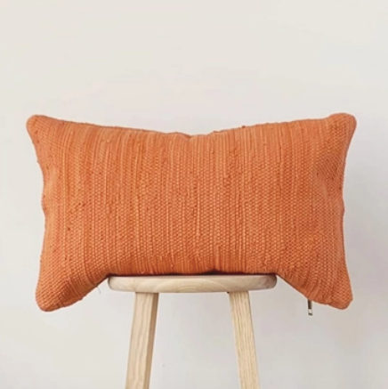 Chindi Lumbar Pillow in Pottery