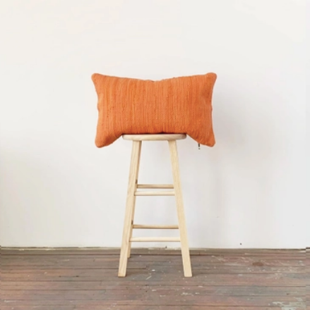 Chindi Lumbar Pillow in Pottery