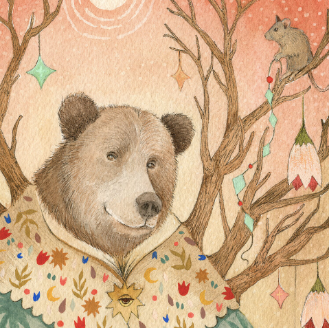 Woodland Witch of Webs - Art Print