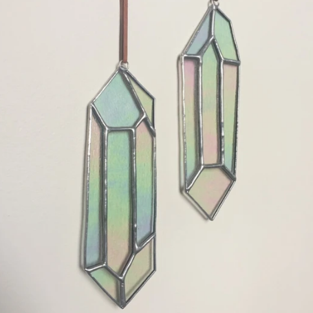Stained Glass Crystal Sun Catcher