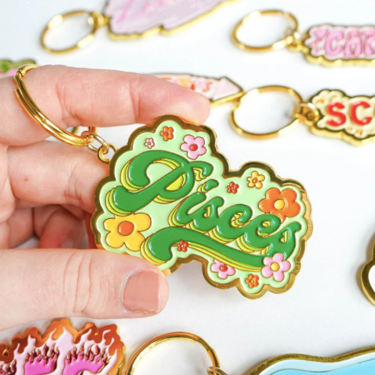 Zodiac Keychain