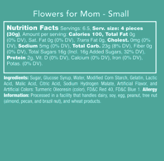 Flowers For Mom Candies