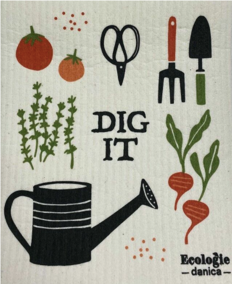 Garden Swedish Dishcloth