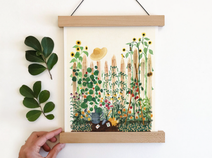 Mother's Garden Art Print